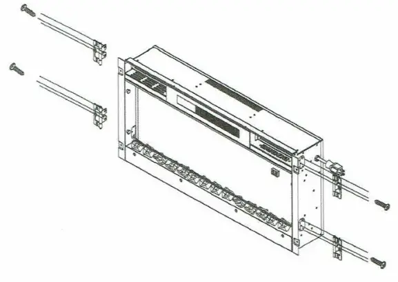 GREYSTONE W31BCFW 31 In-Flat Insert Electric Fireplace -- pareparation2