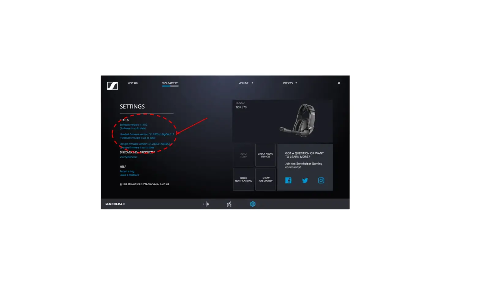 Sennheiser Gsp 370 Software And Firmware Updating Instruction Manual