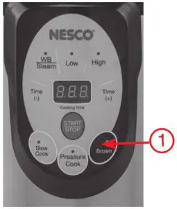 NESCO NPC-9 9-Quart Smart Canner and Cooker - BROWNING