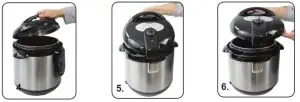 NESCO NPC-9 9-Quart Smart Canner and Cooker - HOW TO DISMANTLE THE LID