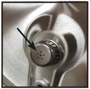 NESCO NPC-9 9-Quart Smart Canner and Cooker - VENT STEM SUBASSEMBLY