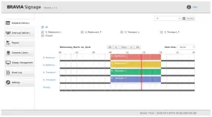 Update BRAVIA Signage Server
