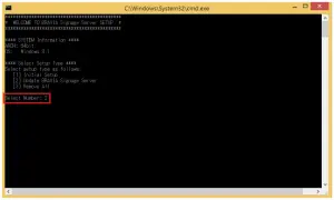Update BRAVIA Signage Server