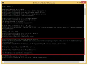 Update BRAVIA Signage Server