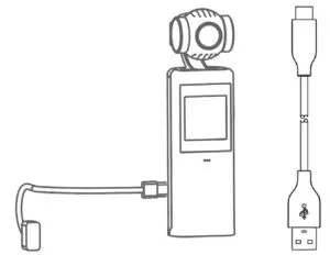 PNJ Mini 4K Pocket Gimbal STA-POCKET- Pock