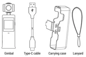 PNJ Mini 4K Pocket Gimbal STA-POCKET- Pocket Gim