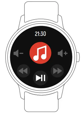 foreVive 2 SB-330 Smartwatch - Music playback control