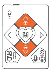 hohem iSteady Q Selfie Tripod with 1 Axis Remote Stabilizer - Long Press Up