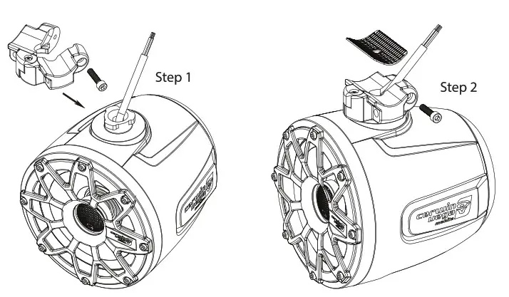 cerwin vega SH65F4B RPM Marine Tower Speakers- Step 1