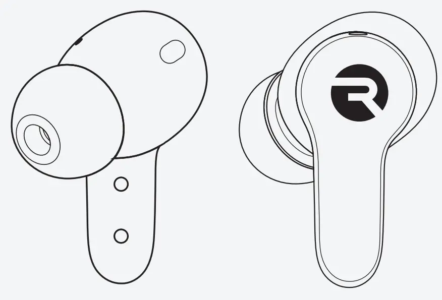 RAYCON E85 Ultra The Work Earbuds - fig