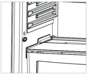 SHARP SJ-BB04DTXWF Fridge Freezer - refrigerator 1