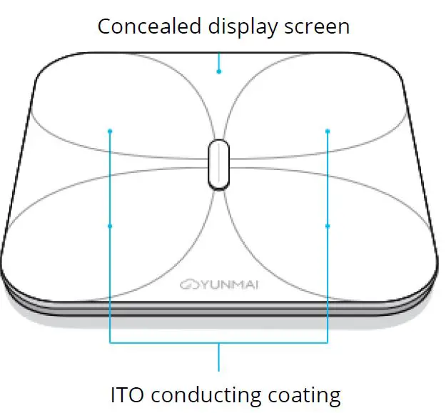 YUNMAI Pro Ml806 Smart Scale FIG 2
