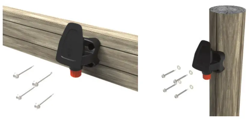 GALLAGHER TWR-5 Weigh Scale and Data Controller - mount the bracket