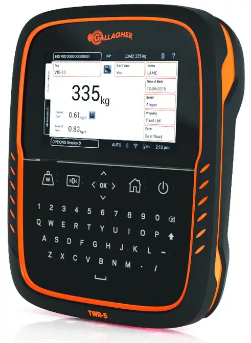 GALLAGHER TWR-5 Weigh Scale and Data Controller