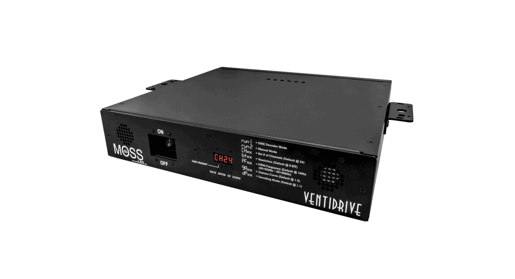 Moss Led Ventidrive 24 Channel Led Dimmer Instruction Manual