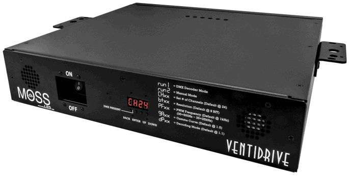 MOSS LED VentiDrive 24 Channel LED Dimmer