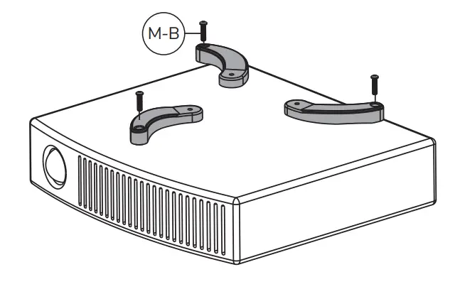 Neomounts BEAMER C80WHITE Projector - fig 5