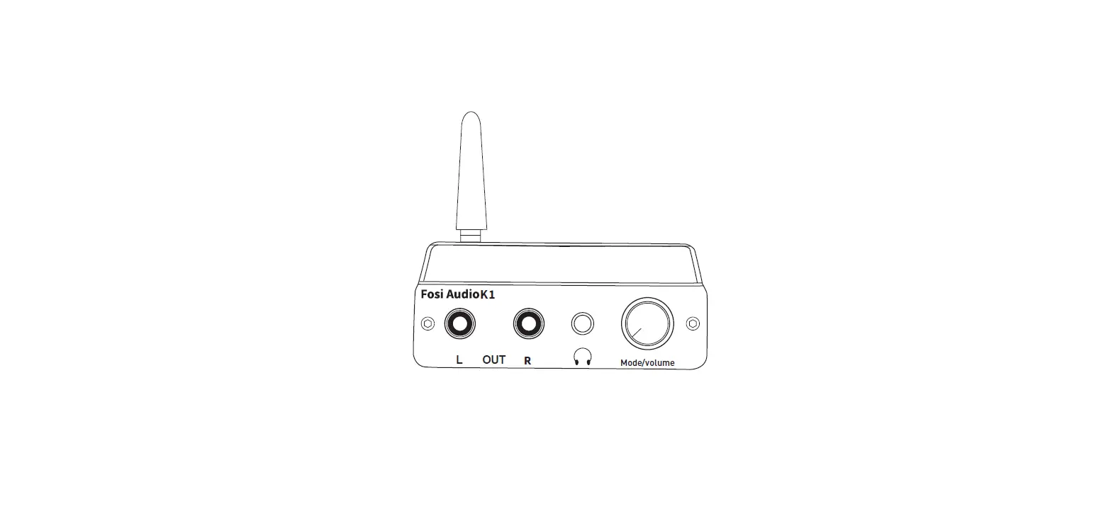Fosi Audio S08l5f1385 K1 Bluetooth 5.0 Dac Headphone Amplifier Pro User Guide