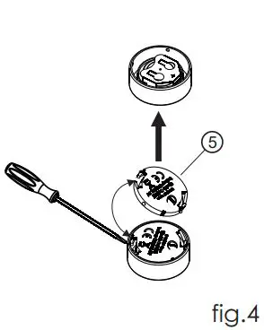 Domus Line V17 Radio Receiver for Lighting Control Instruction Manual - Fig 4