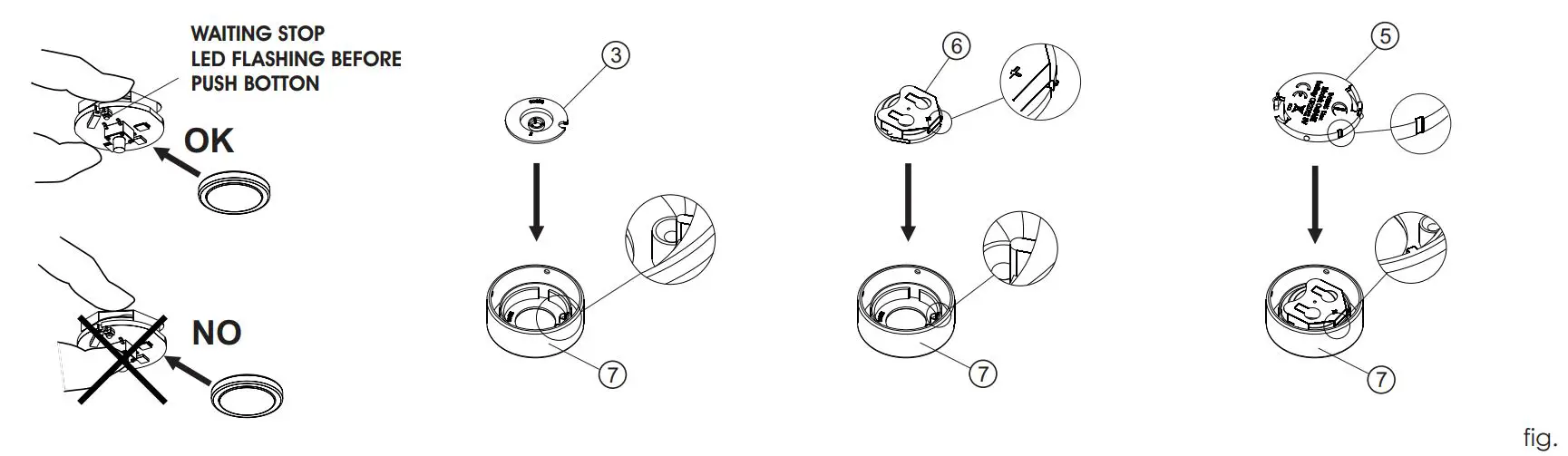 Domus Line V17 Radio Receiver for Lighting Control Instruction Manual - Fig 7