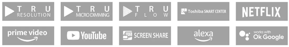 TOSHIBA UL3C Series 50UL3C63DT Smart LED TV fig3