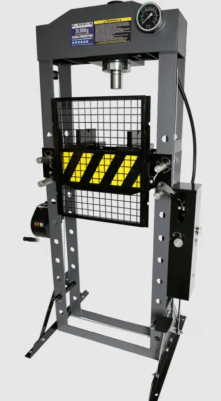 BORUM-BHSP30T-Hydraulic-Work-Shop-Press-IMAGE