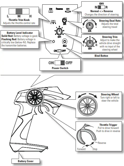 HORIZON AXI00001T1 1967 Chevrolet C10 4WD Truck Brushed RTR FIG 2