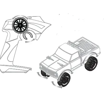 HORIZON AXI00001T1 1967 Chevrolet C10 4WD Truck Brushed RTR FIG 8