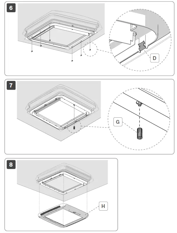 FIAMMA Vent F Pro Roof Light 5
