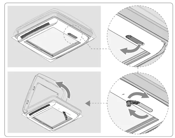 FIAMMA Vent F Pro Roof Light 6