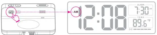 Shenzhen Youwen Electronic Commerce LLR068 Wireless Charging Alarm Clock - figure 3