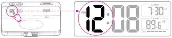 Shenzhen Youwen Electronic Commerce LLR068 Wireless Charging Alarm Clock - figure 4