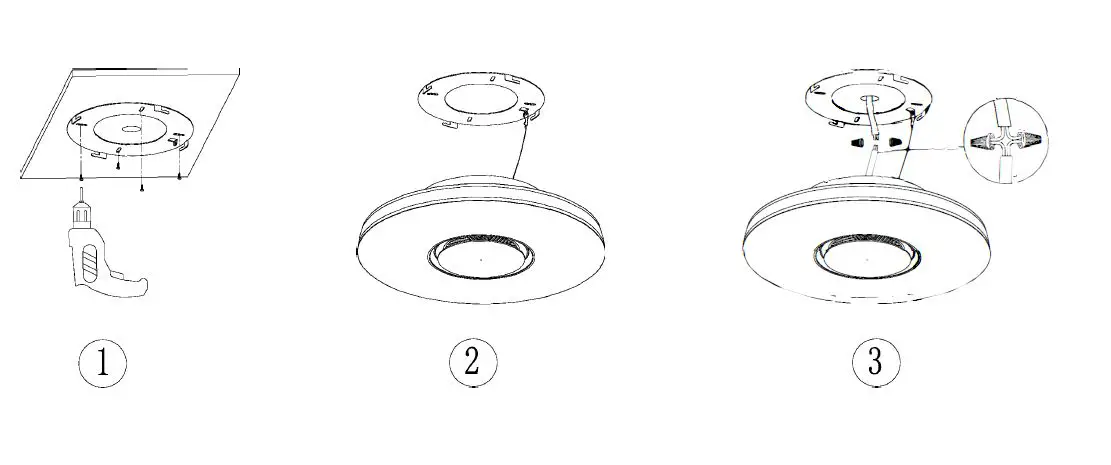 Guangdong Yueliang Technology YLCL-060WJAC-01 60W LED Ceiling Light 2