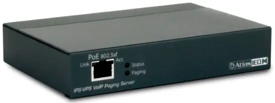 AtlasIED IPS VPS VoIP V3 Paging Server