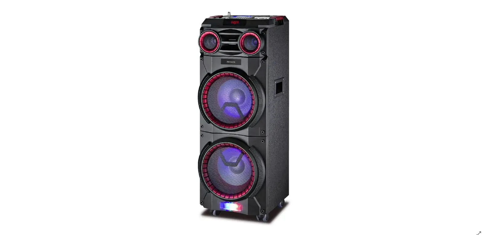 Aiwa Mi-x290 Flicker Portable Party Speaker User Manual
