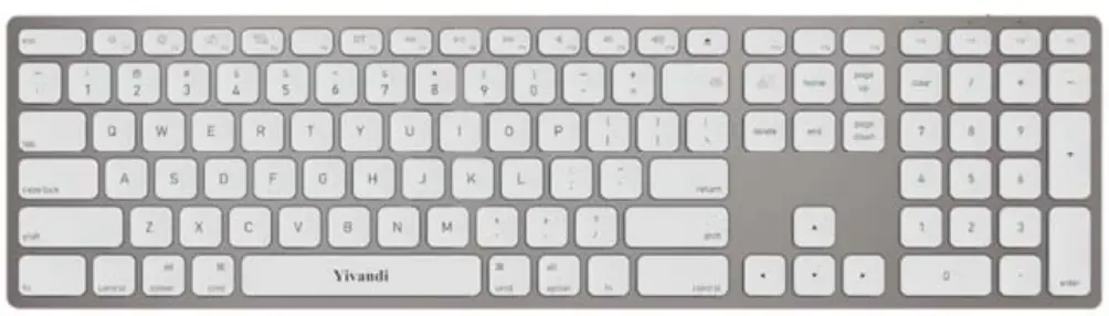 Keyboards KB 047 Wireless Keyboard for Mac OS
