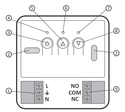 AURATON Aquila SET Wireless Thermostat User Manual - Receiver