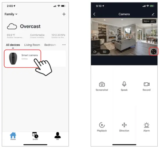Brookstone BK WIFICAM 2 Smart Camera - Live Video