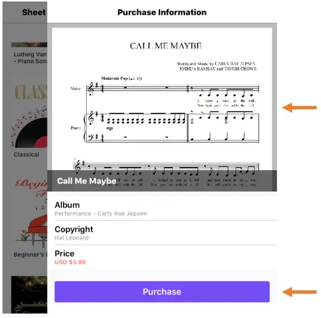Purchase Information