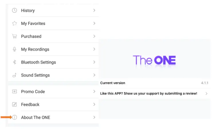 About The ONE App