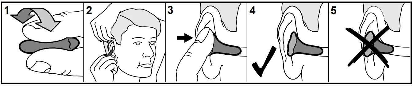STIHL S2H Mesh Shield with Earmuffs 2