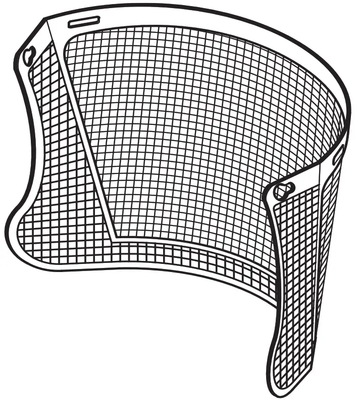 STIHL S2H Mesh Shield with Earmuffs