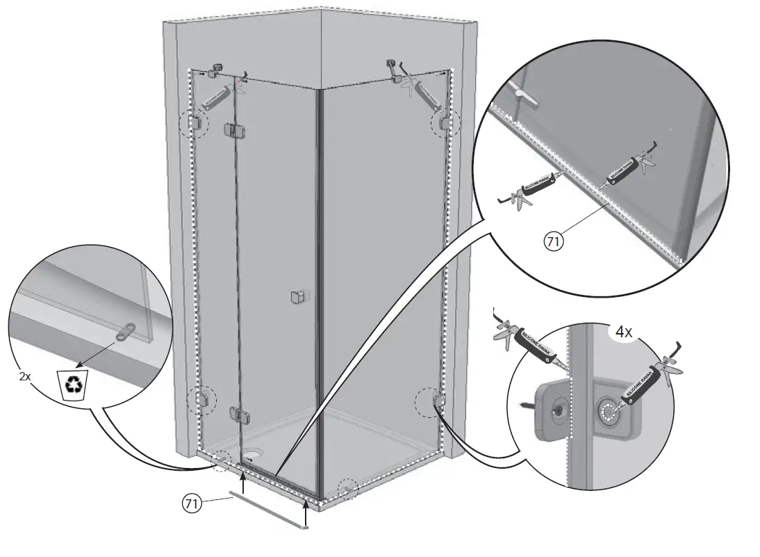 RAVAK-0ULG7A00Z1-BRILLIANT-Shower-Enclosure-14