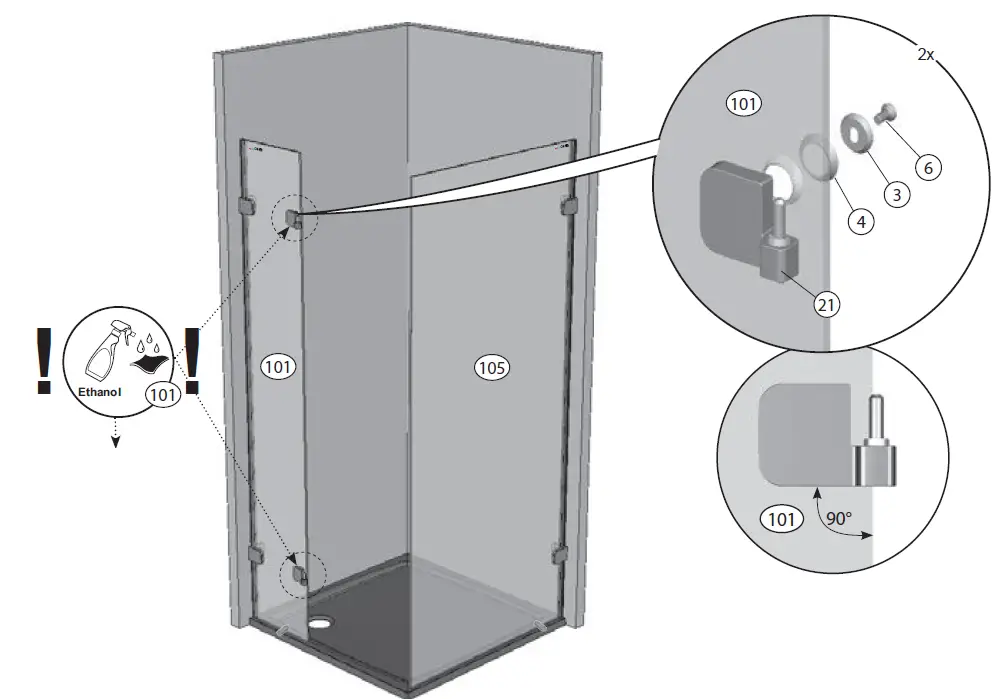 RAVAK-0ULG7A00Z1-BRILLIANT-Shower-Enclosure-8