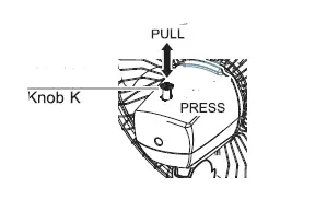 MITSUBISHI ELECTRIC D12-GR Electric Desk Fan fig 5