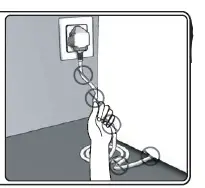 MITSUBISHI ELECTRIC D12-GR Electric Desk Fan fig 8