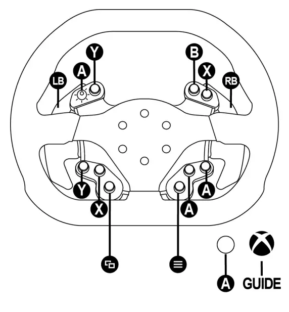 THRUSTMASTER TS-XW Racer Sparco P310 Competition Mod Racing Wheel 9