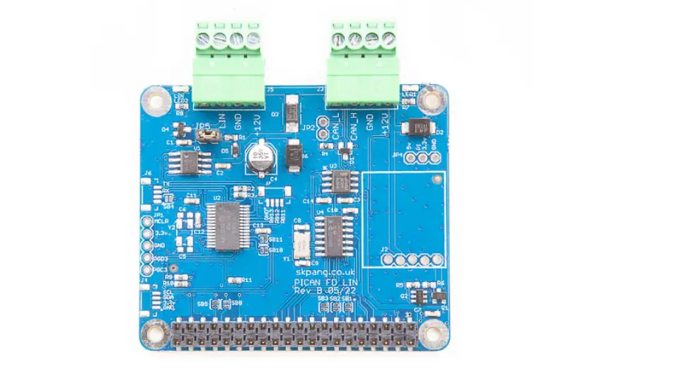 Sk Pang Electronics Rsp-picanfdlin Pican Fd And Lin-bus Board For Raspberry Pi User Guide