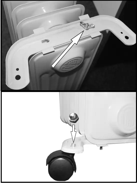 Clarke OFR7 15 KW Oil Filled Radiator - fig 2