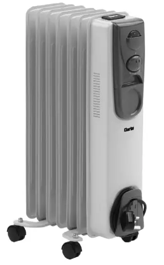 Clarke OFR7 15 KW Oil Filled Radiator
